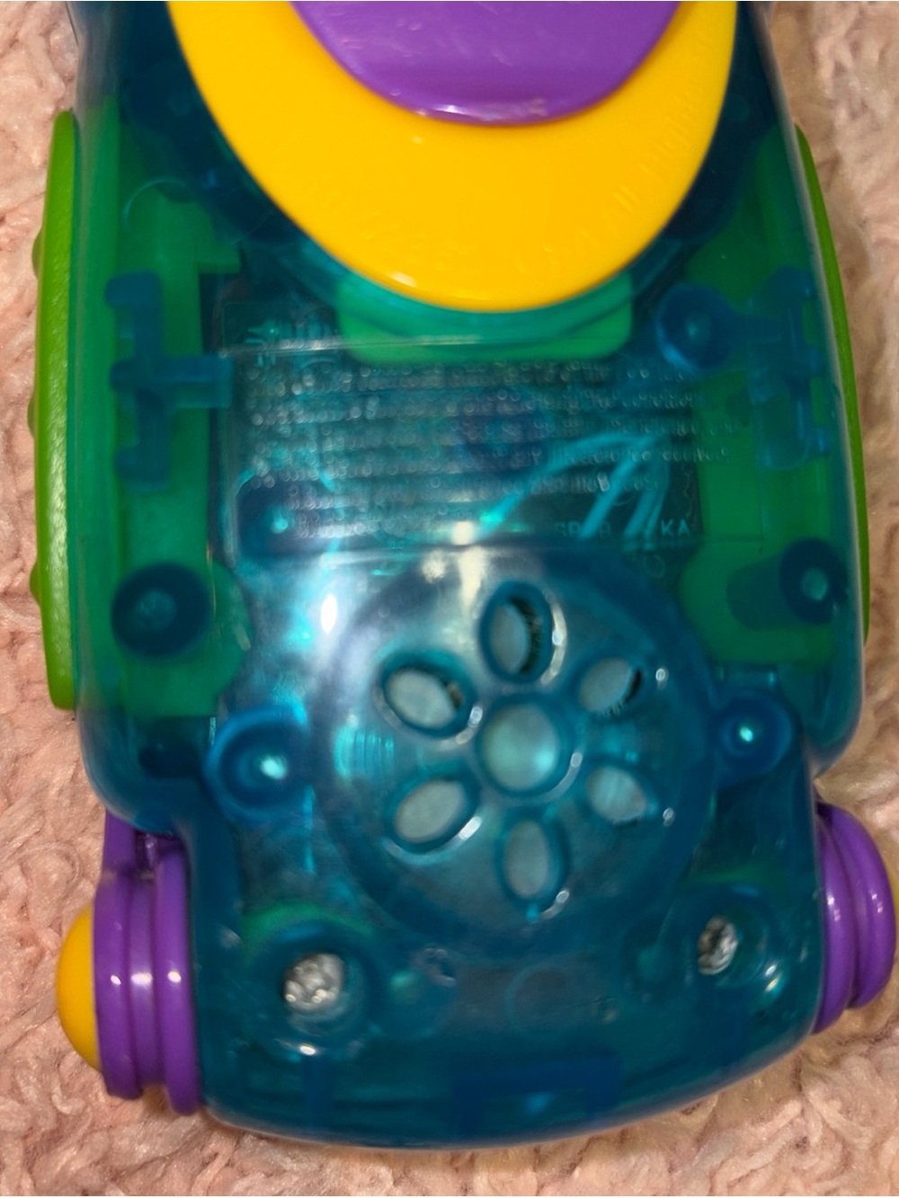 Vintage Playskool 1998 Talking Flip Phone Cell Phone Works - Picture 6 of 7